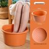 JINGRUIXIANG Deep Plastic Foot Soaking Tub with Massage
