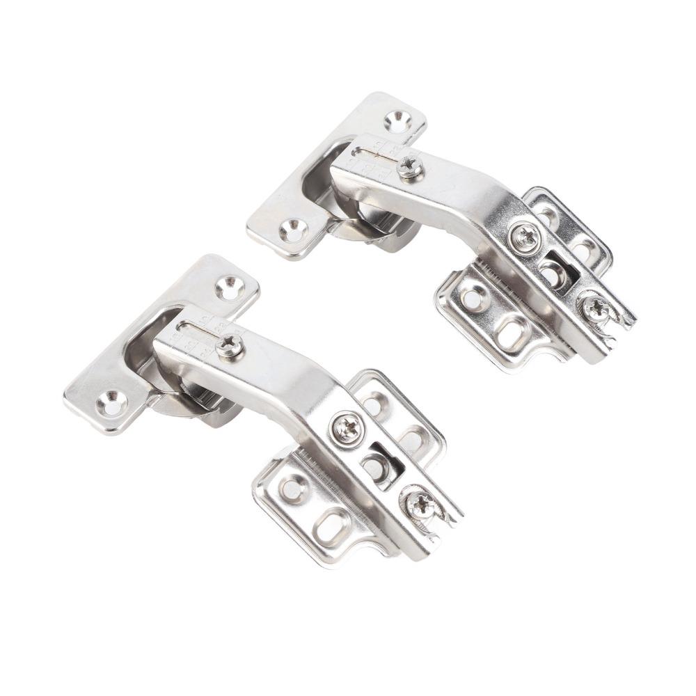 2PCS Full Overlay Corner Cabinet Hinge Concealed Hardware Lazy Susan Hinges  Kitchen Cabinet