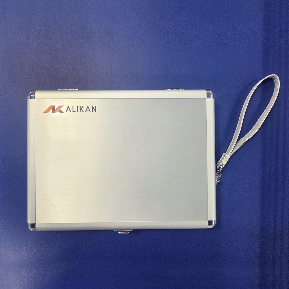 BAGandCASE ALIKAN 28 Types PC Table Tennis Racket Case PC Table Tennis Case Table Tennis Ball Case Table Tennis Ball Bag (S2-SILVER, SPP002: 29 X 22