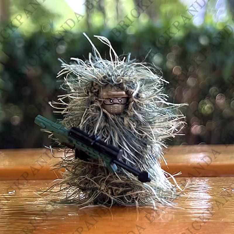 Military Series Soldier Figures Building Blocks SWAT Army Special Force Sniper Camouflage Clothes Ghillie Suit Games Bricks Toys