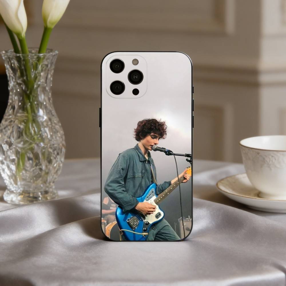 R-Rock M-Music Icon Finn W-Wolfhard Phone Case For iPhone 17,16,15,14,13,12,11 Plus,Pro Max,XS,Soft Silicone Black Cover