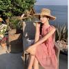 2026 New Bow Tie Neck Dress Women's Summer Niche Design Doll Skirt Small Short Skirt