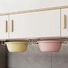 4pcs Stainless Steel Wall-Mounted Kitchen Hooks Set with Easy Install, Contemporary Style, Perfect for Hanging Lids, Cutting Boards