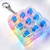 Xiaomi LED Toetsenbord Sleutelhanger Fidget Speelgoed Kristallen Klikker Sensorisch Speelgoed voor Stressverlichting Toetsenbord Sleutelhanger Fidget Gadget voor Volwassenen Kinderen