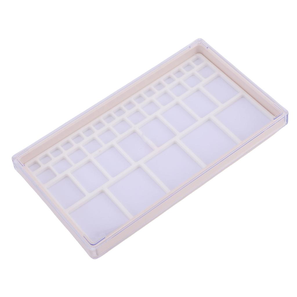 Watch Parts Storage Box Plastic Watch Parts   Case with Removable Compartments for Watchmakers Jewelry Screws