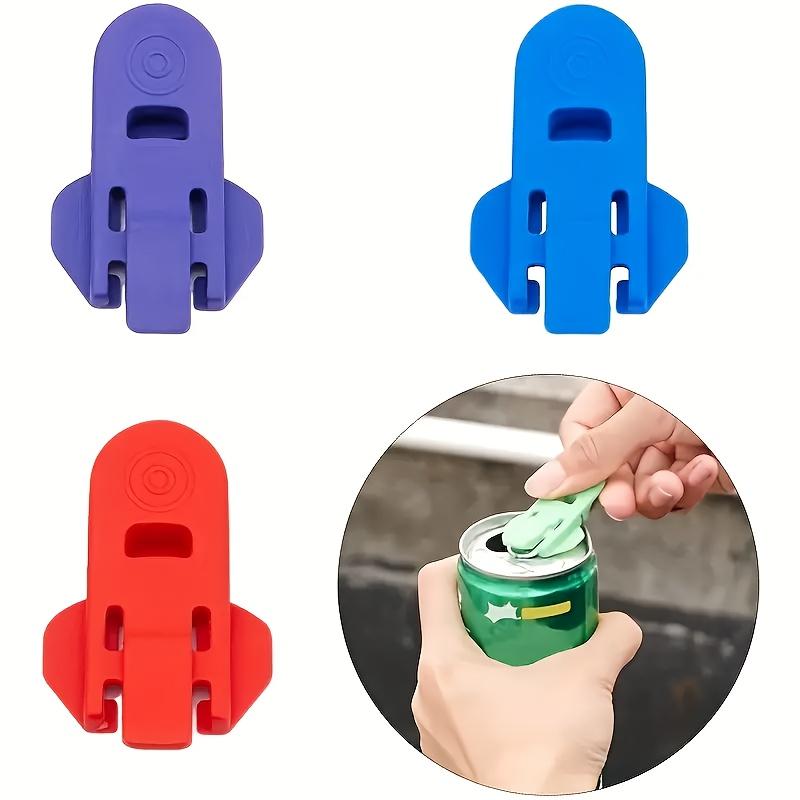 Plastic Bottle Opener Easy Open Can Opener for Soda Beer, Portable Handy Kitchen Tool