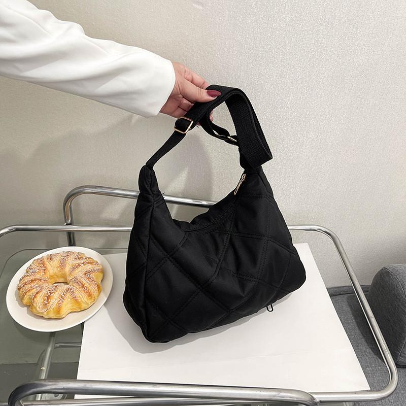 Bolsa de Ombro Estilosa Para Mulheres Coleção Primavera Casual Tecido Oxford Bolsa Sela