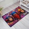 Monkey Street Graffiti Carpet Rug for Living Room Bedroom Home Sofa Decoration,Kids play Non-slip Floor Mat
