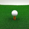 Multi-size Golf Ball T-Holder: Soft Rubber Tendon Tee for Hitting Mats & Driving Ranges
