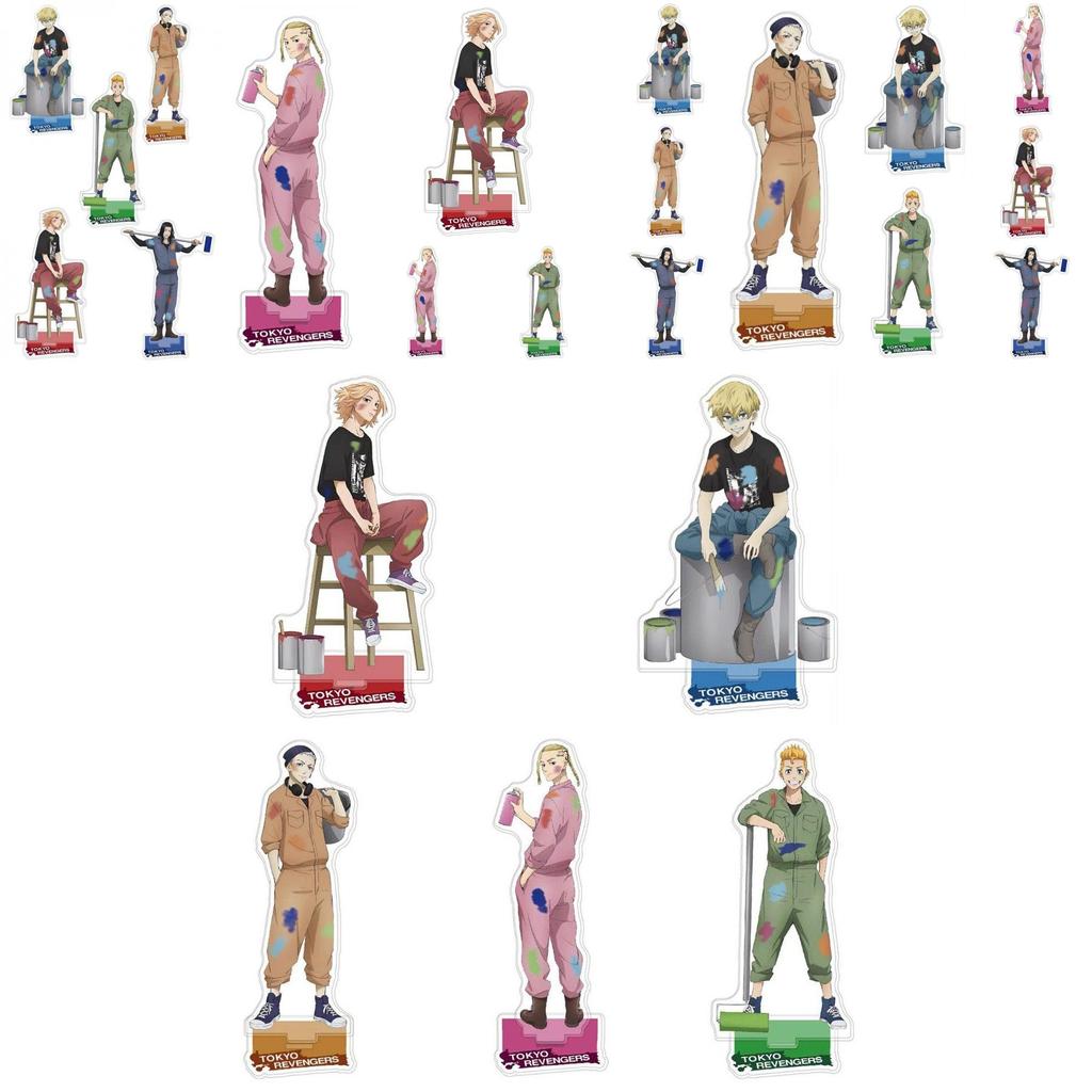 Captivating Tokyo Revengers Acrylic Stand Featuring Draken And Manjiro Sano Anime Characters