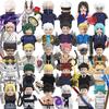 Jujutsu Kaisen Anime Brick Toys Fushiguro Toji Tsukumo Yuki Hanao Choso MINI Cartoon Puzzle Building Blocks Collection Gift