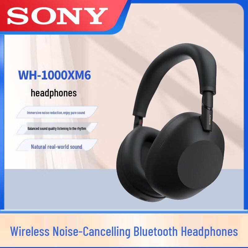 

Sony WH-1000XM6 Wireless Noise-Cancelling Headphones