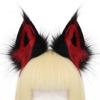 Faux Furs Cats Foxes Ears Headband for Women Halloween Cosplay Costume Hair Accessories Furry Animal Ears Hair Hoop