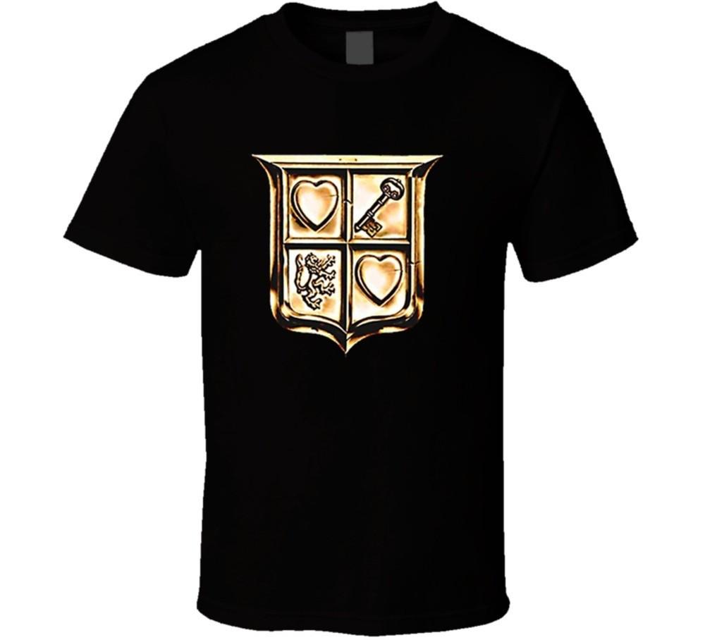 The Legend of Zelda Link Shield T Shirt - Black Unisex T-Shirt XL