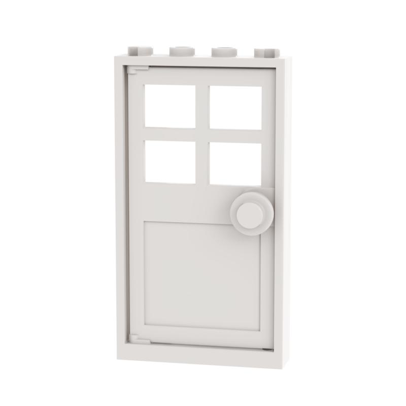 Tür Fenster Bausteine Kompatibel Große Marke Kinderspielzeug 60596 60623 6141 Frühes Lernen MOC Bildung Geschenke