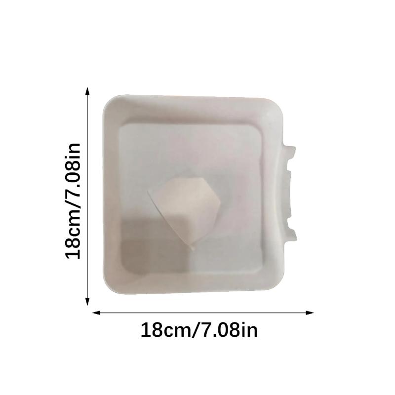 Laundry Room Moisture Tray for Washer Area, Washing Machine Drain Pan Set with Front Opening & High-Side Design