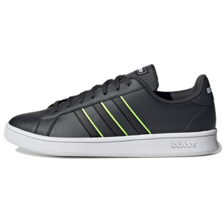 Adidas Neo Grand Court Casual Durable Lightweight Low-Top Skate Shoes Men Sneakers Black GY3697