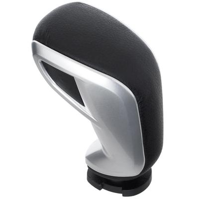 Citroen C5 III 08-17 AUTOMATIC Gear Shift Knob BLACK LEATHER + SILVER