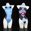 DVA Cosplay Swimsuit Game Printed Jumpsuit Women Sexy One-Piece Bathing Suit Halloween Costume