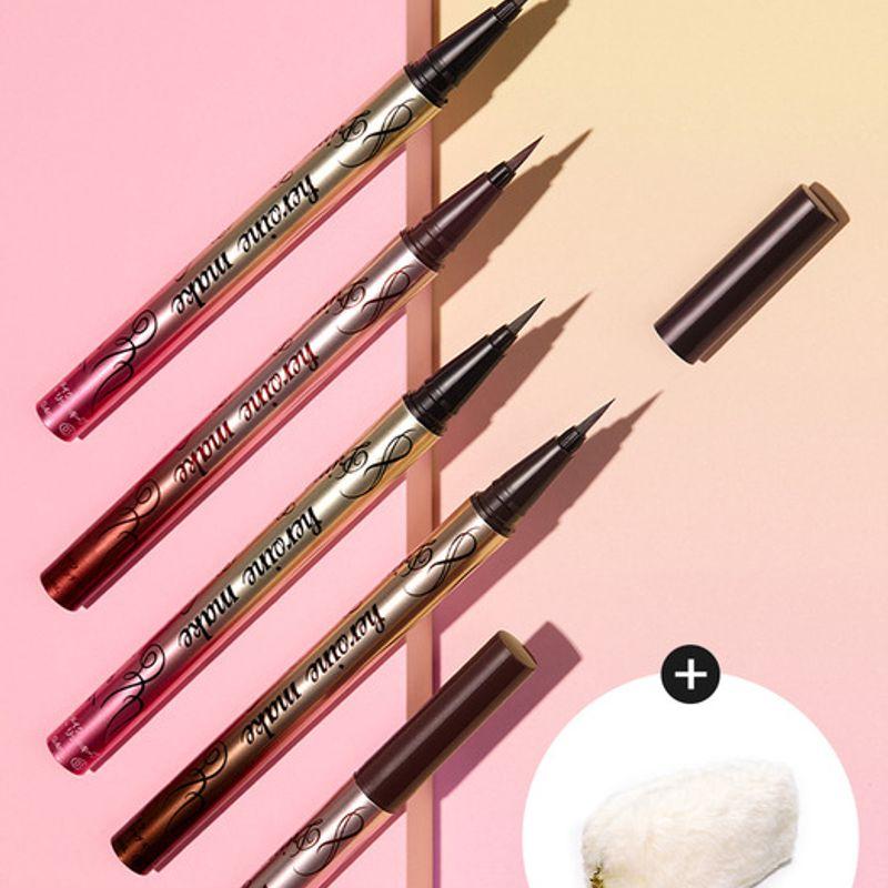 

KISS ME [Fur Pouch Free] Kiss Me Heroine Make Prime Liquid Eyeliner Rich Keep (5 colors) 01 Deep Black (RK)