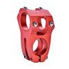 31.8mm Aluminum Alloy Mountain Bike Handlebar Fixed Stem Cycling Accessory (Red)