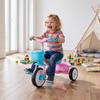 Toddler Tricycle for 2-5 Year Old, Kids Trike with Adjustable Seat, Storage Basket, Carbon Steel Frame, Handlebar Grips for Outdoor Play, Tricycle for