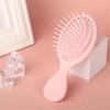  Pettine per Capelli Portatile con Cuscino d'Aria a Forma di Macaron per Ragazze - Piccolo, Carino e Ideale per Studenti