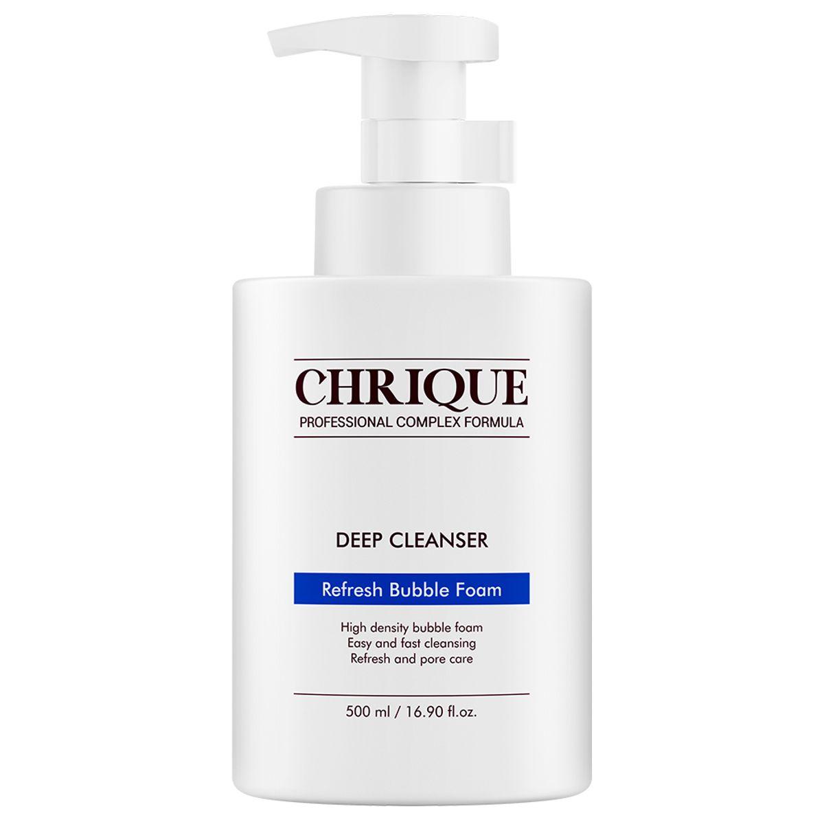 Squeaky-clean and refreshing Refresh Bubble Foam Deep Cleanser 500ml x 1