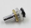 Bathtub Air Jet, Spa Brass Air Bubble Jet with Chrome Plating, Short Air Jet