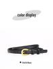 Women's Genuine Leather Dress Waist Belt - Versatile, High-End Fashion Accessory
