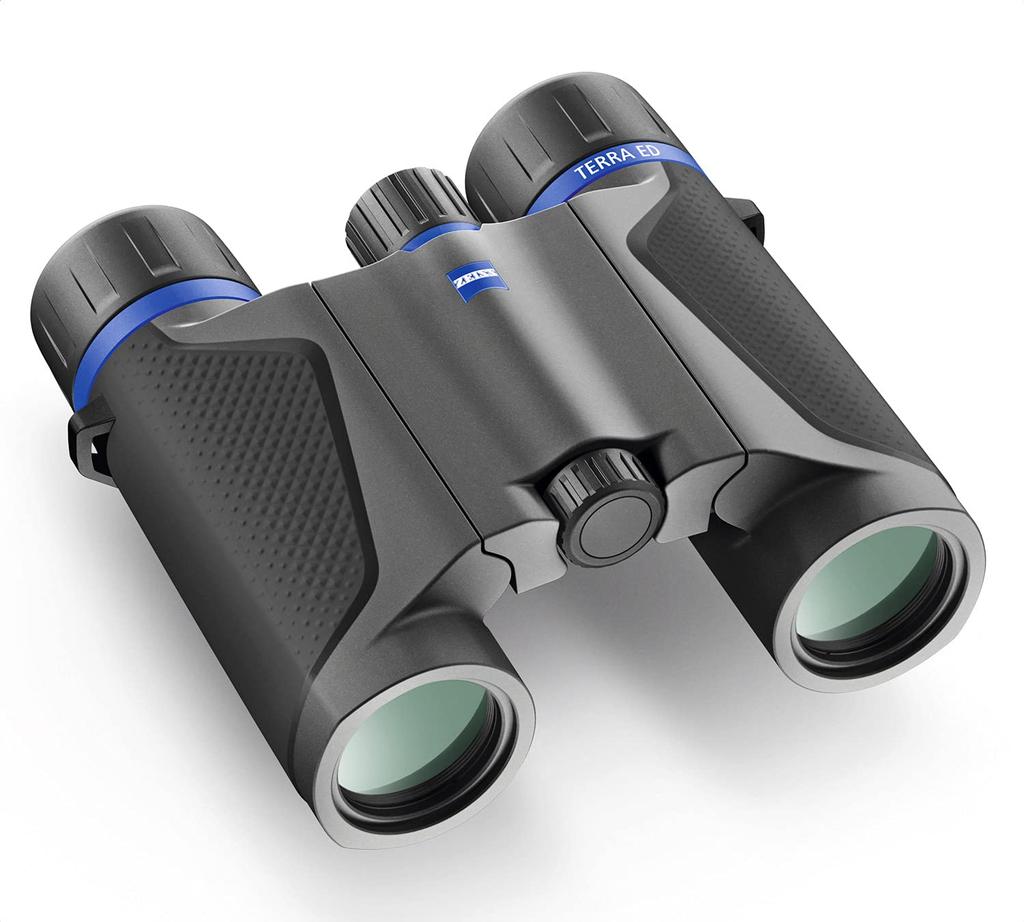 Zeiss Binoculars Terra ED Pocket 10x25 Roof Prism Type 10x 25mm Aperture ED Lens Tough Compact Fully Waterproof Gray 653948 &