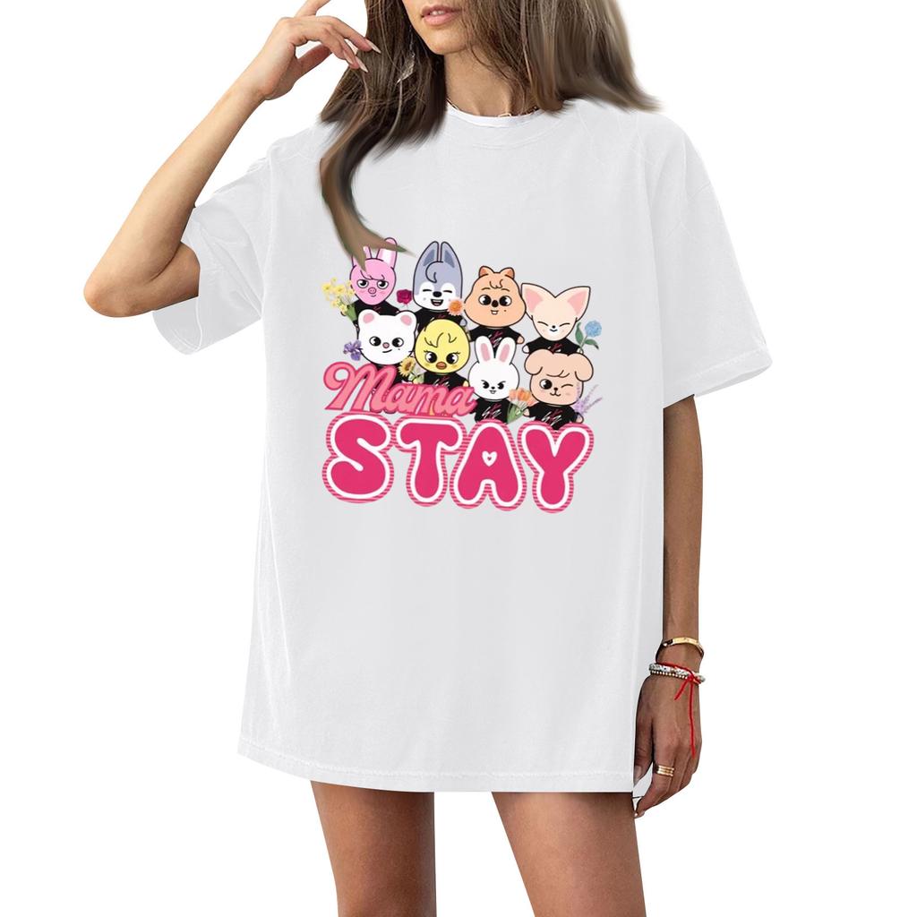 Womens T Shirts Short Sleeve Shirts Solid Color Pullover Summer Spring Tops Blouses