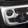 For Jeep Compass 2017 2018    Matte Car Center Air Condition AC Switch Button Panel Cover Trim Interior Accessories