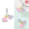 Romantic Travel Pendant Bead Component Copper Metal Colors Charm Bead Component Bead Components Compatible With Authentic Original Charm Bead