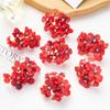 Simulation Hydrangea Shooting Prop Head DIY Handmade Hydrangea Wedding Lead Hydrangea Flower Wall Single Small Hydrangea Fake Flower Decoration