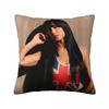 Singer Aitana Cuarto Azul Tour Pillow Covers Polyester Car Cushion Cover Creative Decorative Pillow Cover 45*45