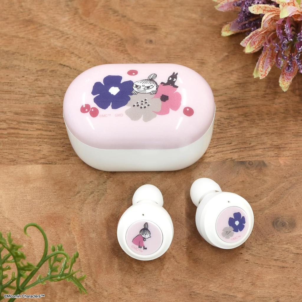 Gourmandies Moomin Fones de ouvido estéreo completamente sem fio Little My MMN-180A