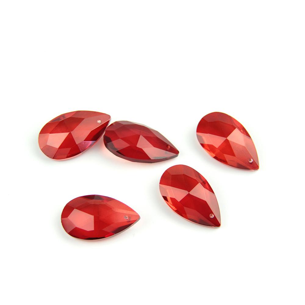 50Mm Tear Drop Crystal Lighting Pendants Glass Ceiling Chandeleir Parts Beads Garland Strand Accessories Wedding Party Decor