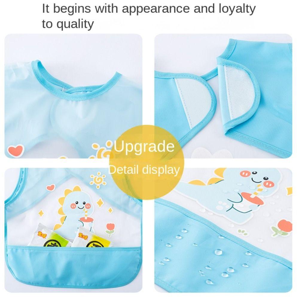 Anti-dirty Sleeveless Bibs Animal Pattern Saliva Towel Burp Apron Cute Baby Feeding Bib  Summer