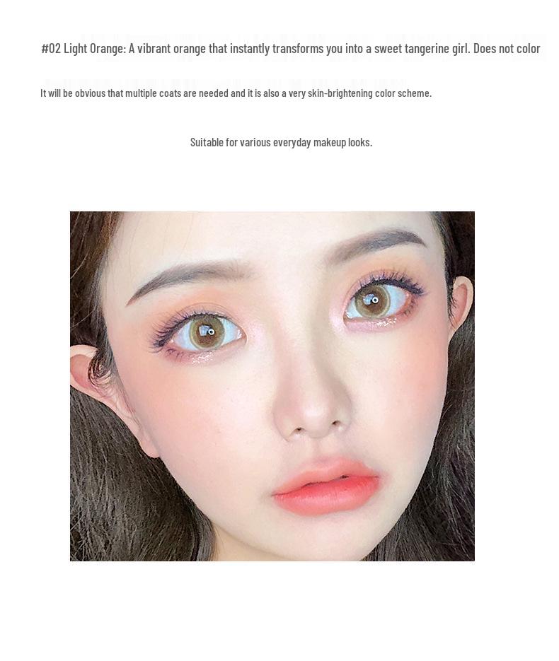 KQTQK Kuku Han Society All-in-One Blush & Highlight Palette: Baked Egg Nude Gradient for Natural Makeup & Dual-Use Eyeshadow.