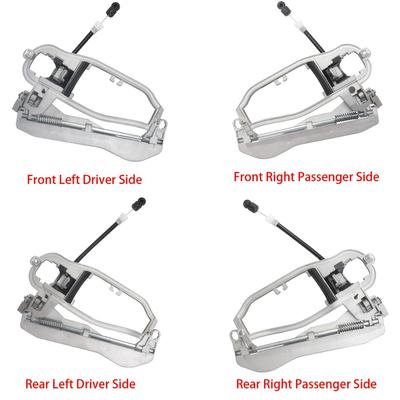 Door Handle Carrier Kit for BMW X5 Off-Road E53 Durable Zinc Alloy Front  Rear Left/Right 51218243615 51218243616 51228243636