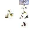 Kinderspielzeug Dinosaurier Modell Mit Lichtern Für Entwicklung Und Interaktives Spiel