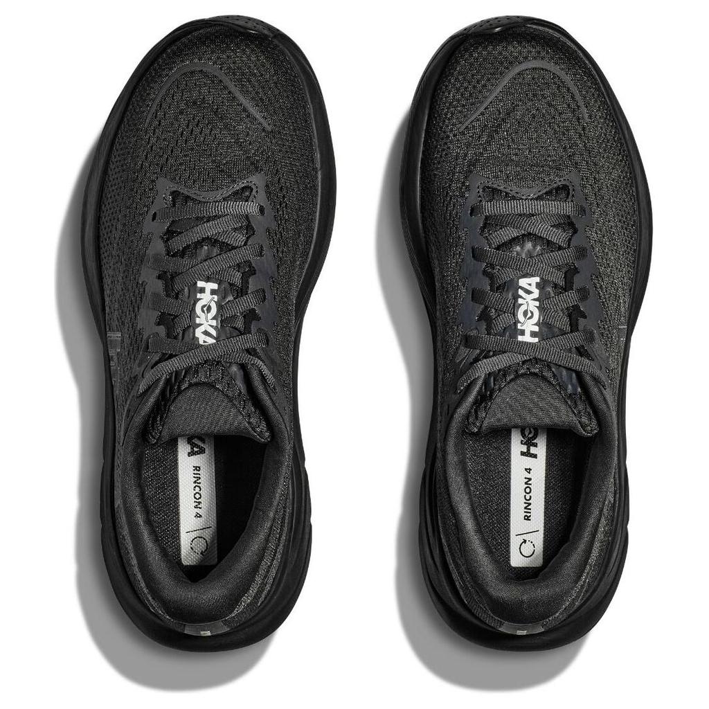 HOKA One One Rincon 4 Comfortable Versatile Non-Slip Low-Top Running Shoes Men Running Shoes Black 1155132-BBLC