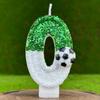 Creative Football Digital Birthday Candles