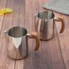 Edelstahl Milchaufschäumkännchen Dampfkännchen Milch Kaffee Cappuccino Latte Art Dampfkännchen Milchkännchen für Küche