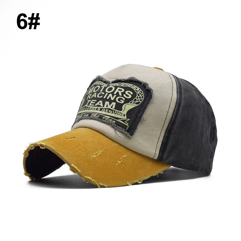 New Letter Baseball Cap Summer Washed Cotton Baseball Hat Fashion Snapback Caps For Men Women Hip Hop Caps Peaked Hats Men Casual Sun Hat