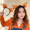 2025 Halloween Pumpkin Goofy Headband: Creative Hair Accessory for Parties and Mischief