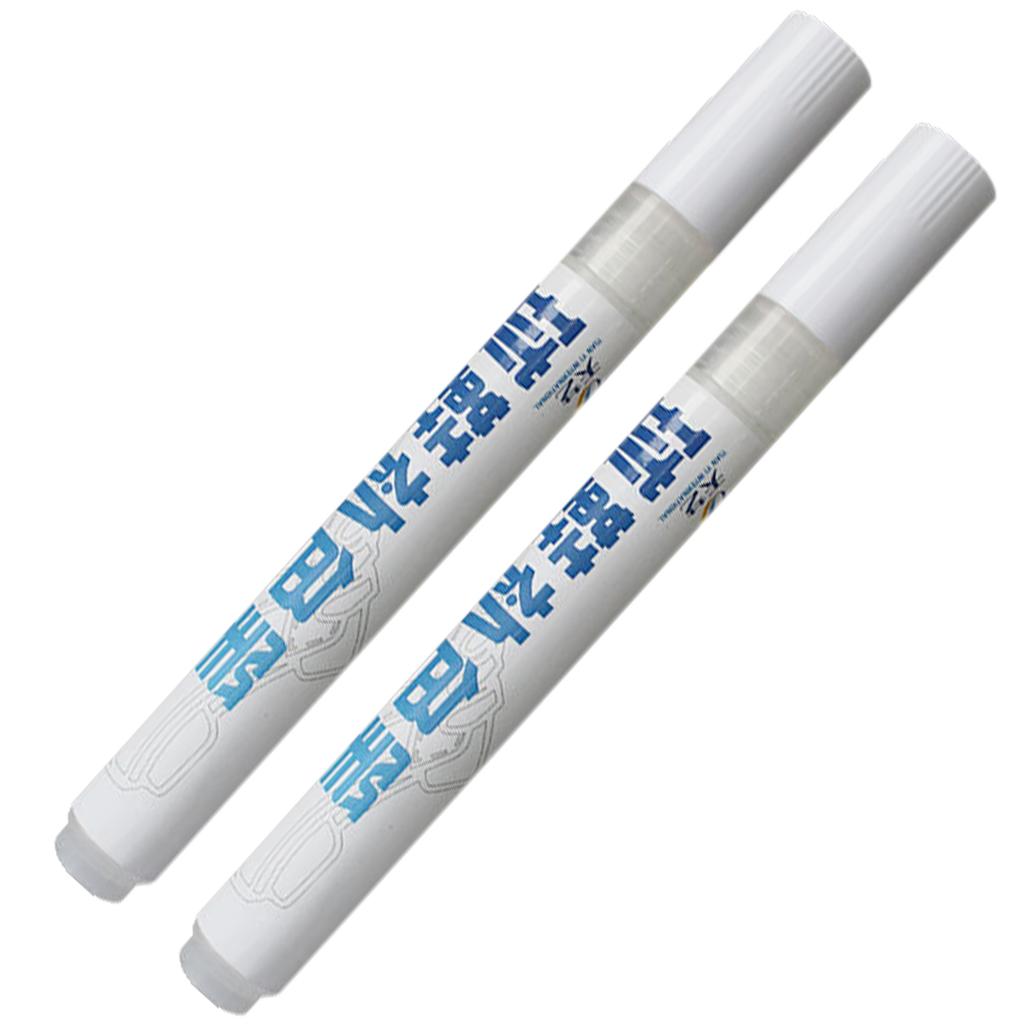 2 Pcs Shoes Repair Pen Sneaker Repair Pen Sneakers Whitening Pen Repair Complementary Color Shoe Whitener Marker