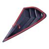 For KIA Forte K3 Sedan - Car Rear Louver Window Side Shutter Cover Trim Sticker Vent Scoop ABS Carbon Fiber Accessories