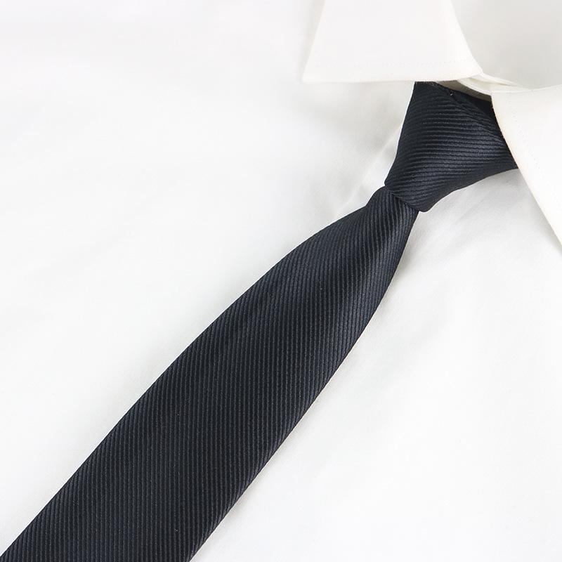 Tie Men'S Formal Business 5Cm Wedding Work Vocational Student Tie, Fixed